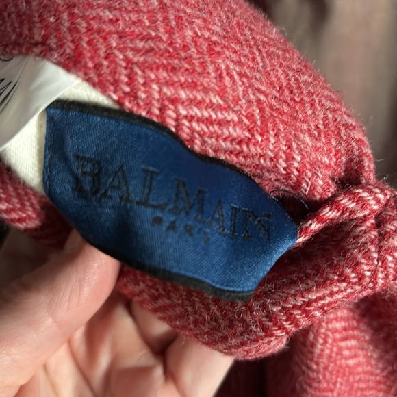 Balmain Pink Trench Coat - Picture 7 of 12